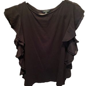 Lauren Ralph Lauren cute short sleeve blouse